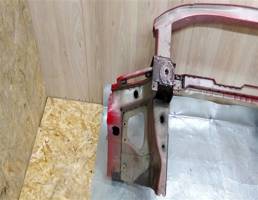 Лонжерон передний правый для Opel Astra J 2010 -  запчасти бу