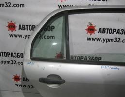 Стекло двери задней правой (форточка) для Skoda Fabia 1999-2006  запчасти бу