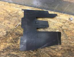 Воздуховод радиатора левый для Skoda Fabia 2007-2015  запчасти бу