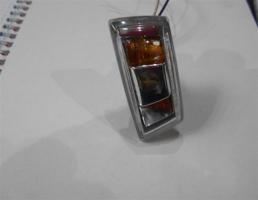 Повторитель на крыло правый белый для Mitsubishi Outlander XL (CW) 2006-2012  запчасти бу