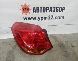 Фонарь задний наружный левый для Opel Astra J 2010 -  запчасти бу