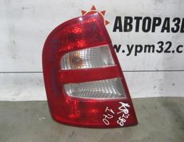 Фонарь задний левый для Skoda Fabia 1999-2006  запчасти бу