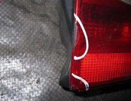 Фонарь задний левый для Renault Megane II 2002-2009  запчасти бу