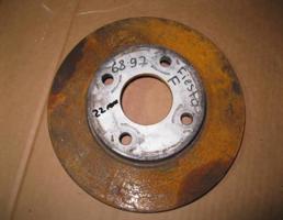 Диск тормозной передний вентилируемый для Ford Fiesta 2001-2007  запчасти бу