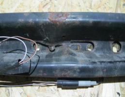 Усилитель переднего бампера для Ford Fiesta 2001-2007  запчасти бу