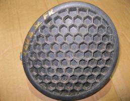 Решетка переднего бампера правая для Renault Scenic I 1999-2002  запчасти бу