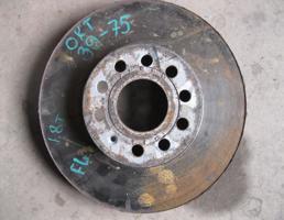 Диск тормозной передний вентилируемый для Skoda Octavia (A5 1Z-) 2004-2013  запчасти бу