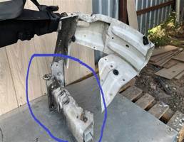 Лонжерон передний левый для Peugeot Boxer 2006>  запчасти бу