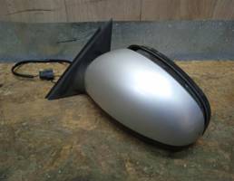 Зеркало левое электрическое для Skoda Fabia 2007-2015  запчасти бу