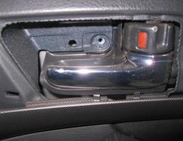 Ручка двери передней внутренняя правая для Toyota Avensis II 2003-2008  запчасти бу