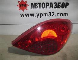 Фонарь задний левый для Peugeot 207 2006-2013  запчасти бу