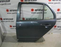 Дверь задняя левая для Skoda Fabia 1999-2006  запчасти бу