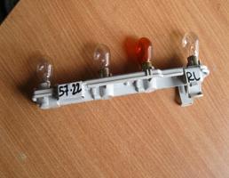 Плата заднего фонаря для Skoda Fabia 1999-2006  запчасти бу