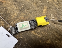 Датчик AIR BAG левый передний для VW Touareg 2002-2010  запчасти бу